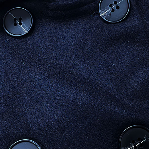 Military Coat Double Breasted Buttons Cape Poncho For Women - Image 2