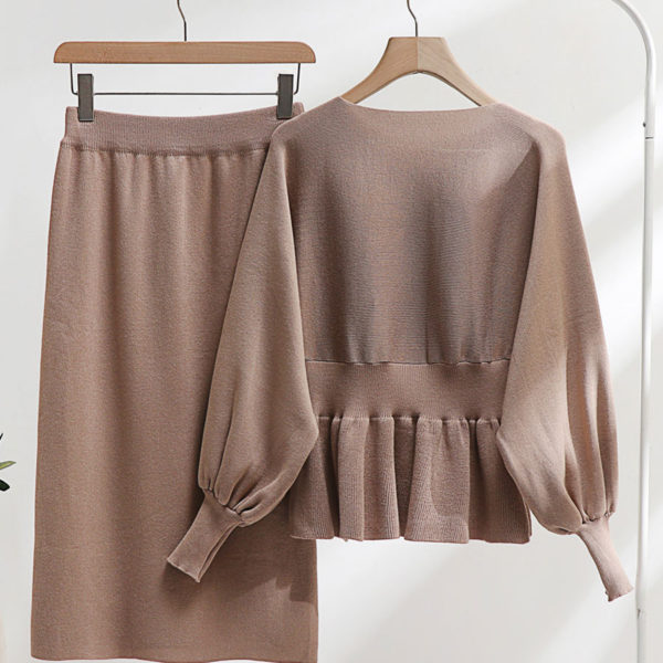 Women's Clothing Skirt Set Rose Casual Street Wear Two Pieces Set