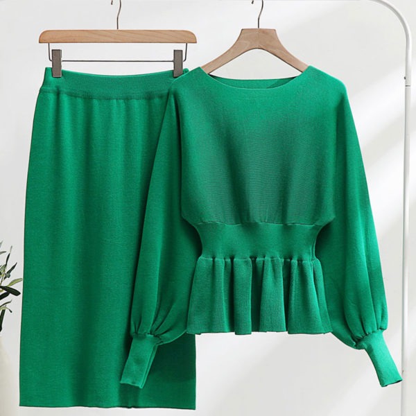Women's Clothing Skirt Set Rose Casual Street Wear Two Pieces Set