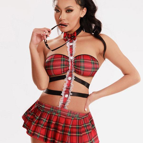 Seductive Costumes Scottish For Christmas Women's Sexy Lingerie