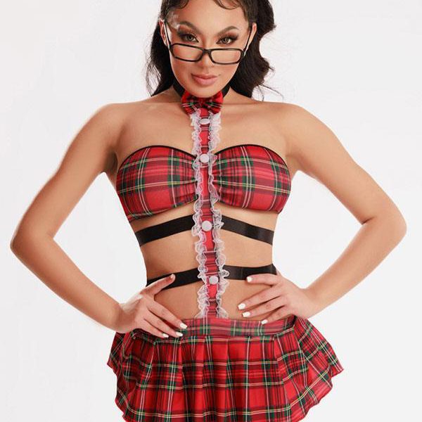 Seductive Costumes Scottish For Christmas Women's Sexy Lingerie