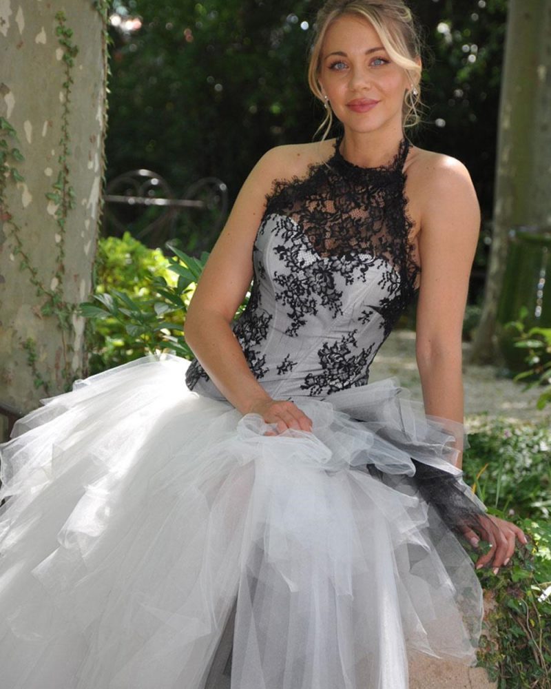 Black Wedding Dresses Sheath Sleeveless Lace With Train Bridal Gown Free Customization