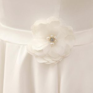 Short Wedding Dress Satin 1950S Vintage Sweetheart Neckline Applique Bridal Dress Free Customization - Image 7