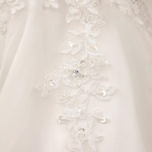 Short Wedding Dress Vintage Lace Beading Pleated Sequins Backless Bridal Dress Free Customization - Image 9