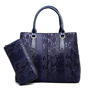 Leather Casual Tote Bag Large Capacity Vintage Designer Handbag - Image 3