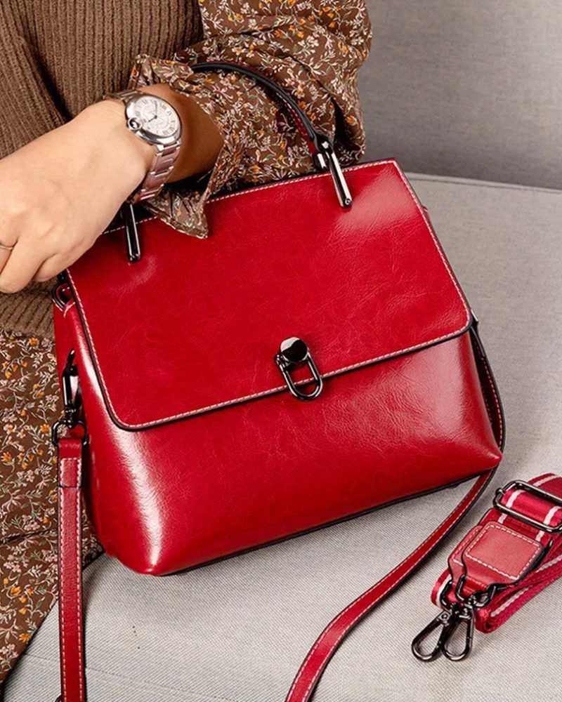 One-shoulder Classic Satchels Large Capacity Messenger Versatile Handbag
