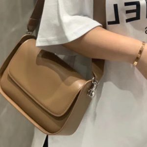 Small Square Fashion All-match Shoulder Messenger Leather luxury bag - Image 4