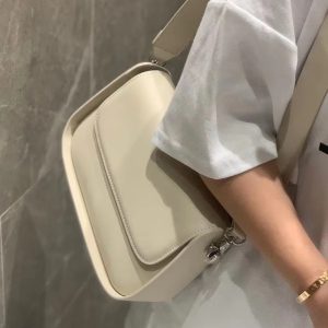 Small Square Fashion All-match Shoulder Messenger Leather luxury bag - Image 3
