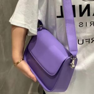 Small Square Fashion All-match Shoulder Messenger Leather luxury bag - Image 5