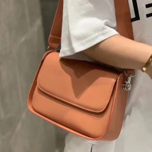 Small Square Fashion All-match Shoulder Messenger Leather luxury bag - Image 7