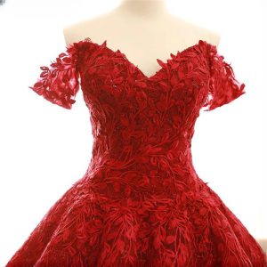 Designer Sleeveless Wedding Dress Fashion Vintage Appliques Bridal Gown - Image 3