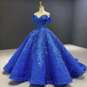 Designer Sleeveless Wedding Dress Fashion Vintage Appliques Bridal Gown - Image 5