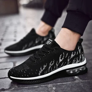 Air Cushion Men Running Shoes Anti-slip Women's Sneakers - Image 2