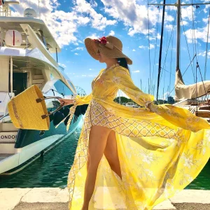 Classic Swimsuit Cover-Up Tunic Dress