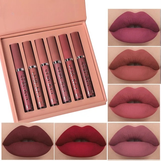 Luxurious Matte Siren Waterproof Velvet Liquid Lipstick Collection