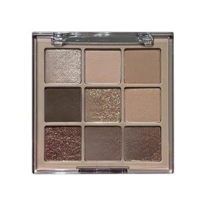 Premium Multi Finish 9-Color Eyeshadow Ensemble for Sophisticated Looks - Image 4