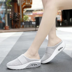 Sneakers Air Cushion Women Walking Platform Shoes - Image 6