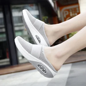 Sneakers Air Cushion Women Walking Platform Shoes - Image 5