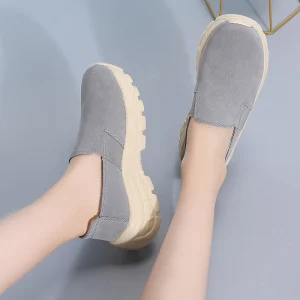 Walking Shoes Slip-on Flats Shoe for Women Gym Casual Shoes - Image 3