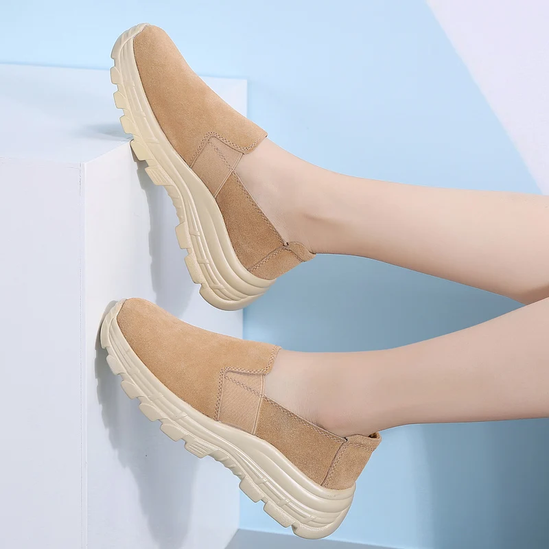 Walking Shoes Slip-on Flats Shoe for Women Gym Casual Shoes