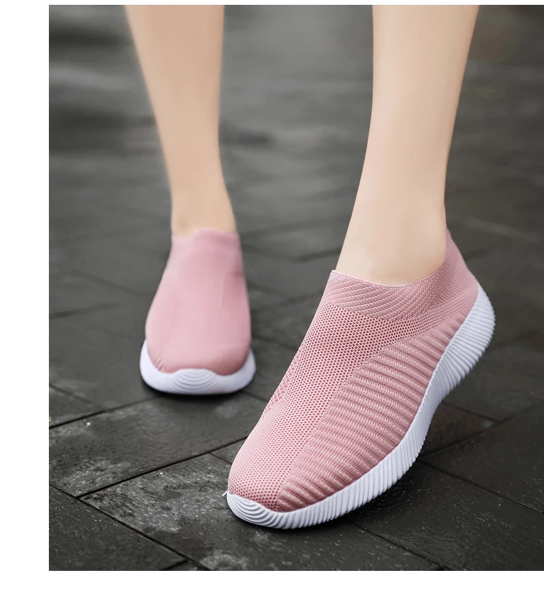 Women Casual Walking Shoes Lightweight Breathable Mother Footwear