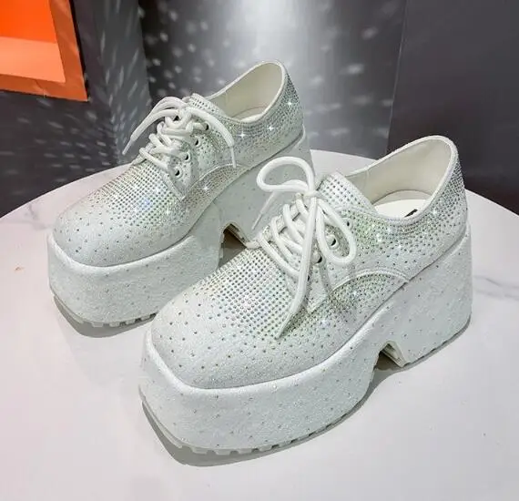 Women Glitter Shoes Style Fashion Platform Shoes