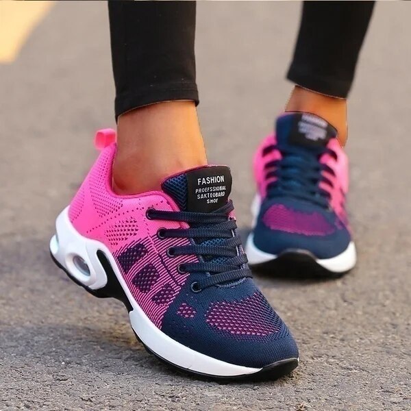 Women Outdoor Sports Casual Running Shoes Thick Bottom Platforms