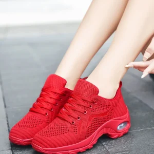 Women Running Shoes Sneakers Breathable Socks Shoes - Image 2