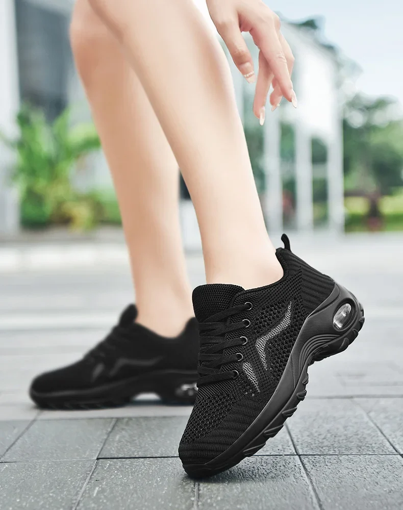 Women Running Shoes Sneakers Breathable Socks Shoes