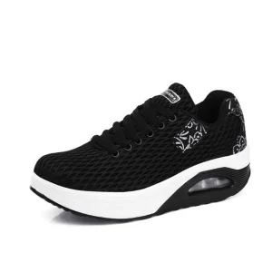 Women Sneakers Shoes Height Increasing Wedges Shoes - Image 6