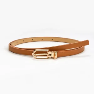 Candy Color Thin Belt Pants Jeans Dress Belt Alloy Pin Buckle Waistband's Adjustable - Image 5