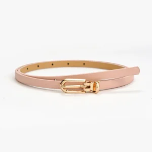 Candy Color Thin Belt Pants Jeans Dress Belt Alloy Pin Buckle Waistband's Adjustable - Image 6