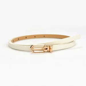 Candy Color Thin Belt Pants Jeans Dress Belt Alloy Pin Buckle Waistband's Adjustable - Image 9