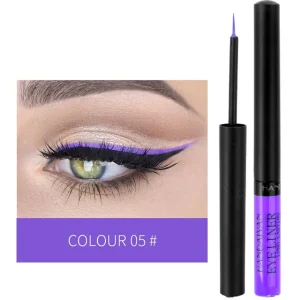 Colors Matte Liquid Eyeliner Smudging Lasting Colorful Eye Liner - Image 9