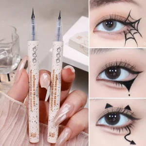 Liquid Silkworm Waterproof Quick Dry Smooth Long Last Lower Eyelash Pencil - Image 3
