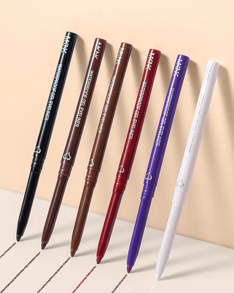 Quick-drying Waterproof Gel Pen Long Lasting Smooth Liquid Eyeliner