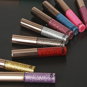Waterproof Diamond Glitter Liquid Eyeliner Shiny Eyeshadow Long Lasting Quick Dry Eye Liner