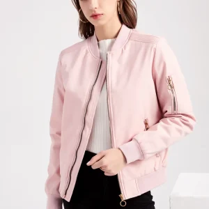 Elegant Bomber Jacket Cotton Padded Coats Fashion Coat