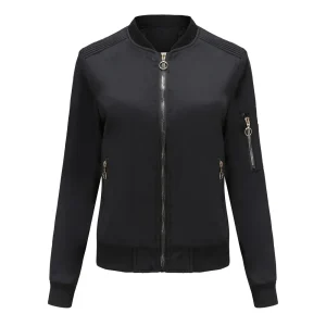 Elegant Bomber Jacket Cotton Padded Coats Fashion Coat - Image 9