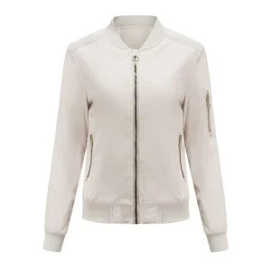 Elegant Bomber Jacket Cotton Padded Coats Fashion Coat - Image 10