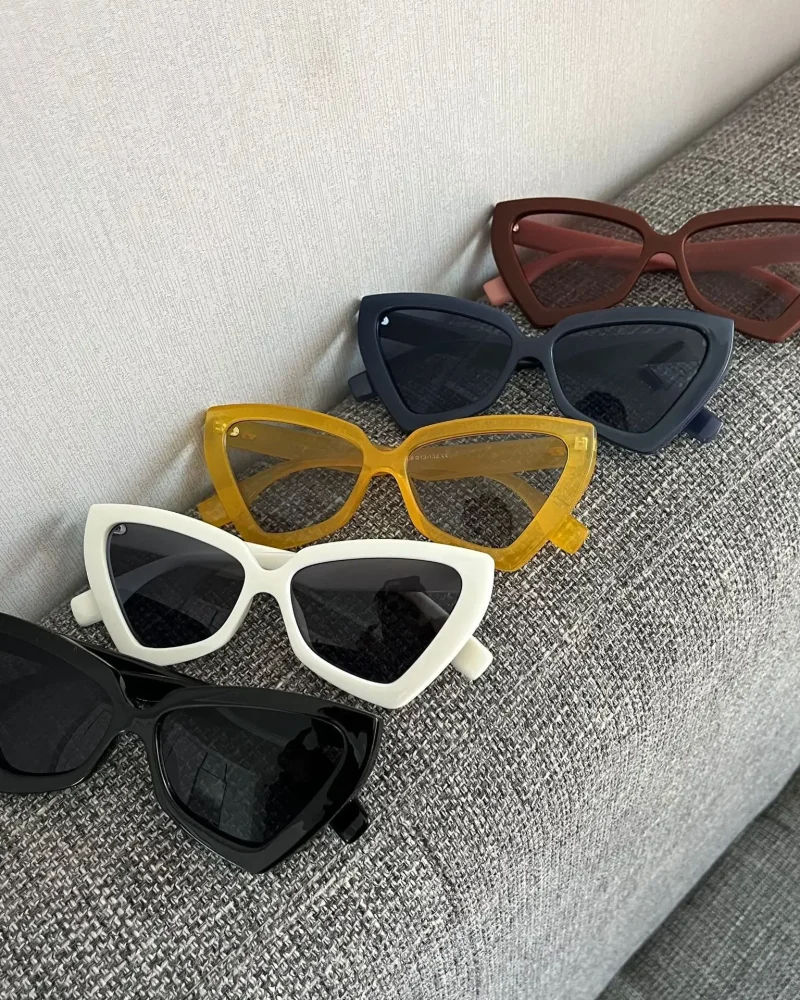 Fashion Cat Eye Sunglasses Luxury Brand Designer Sun Glasses Travelling Sun Shades Glasses