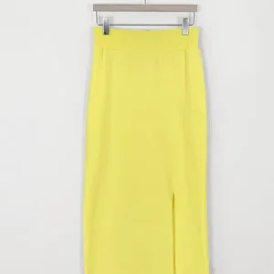 Knitted Skirts Elastic Waist Split Pencil Skirt Casual Bodycorn Long Midi Skirt - Image 5