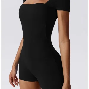 Sports Jumpsuits Short Sleeved Yoga Pants Bodysuit Workout Training Dance Fitness Active wear Tights  Gym Clothing - Image 12