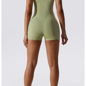 Sports Jumpsuits Short Sleeved Yoga Pants Bodysuit Workout Training Dance Fitness Active wear Tights  Gym Clothing - Image 5