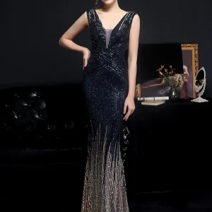 backless elegant birthday party luxury prom evening dresses - Image 9