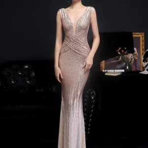 backless elegant birthday party luxury prom evening dresses - Image 4