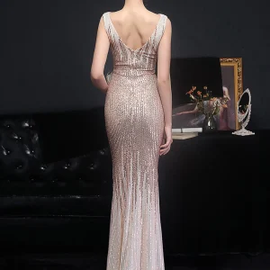 backless elegant birthday party luxury prom evening dresses - Image 6