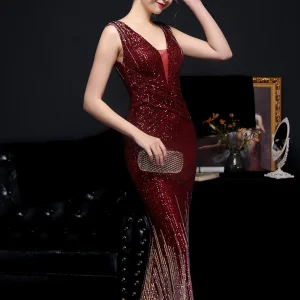 backless elegant birthday party luxury prom evening dresses - Image 3