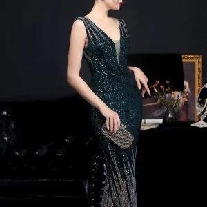 backless elegant birthday party luxury prom evening dresses - Image 8