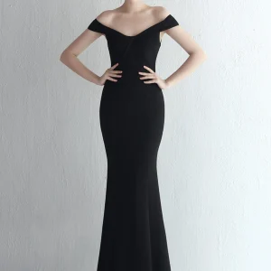 backless elegant luxury fishtail bridesmaid evening birthday prom long maxi dress vestido - Image 11